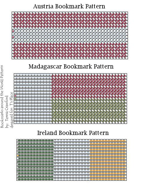 Bookmarks Around the World #1 Pattern