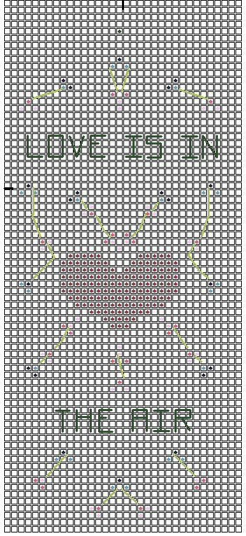 Cross My Heart Bookmark Pattern