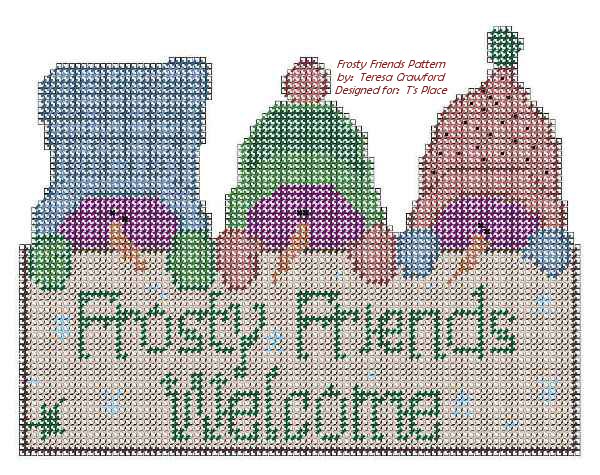 Frosty Friends Welcome Pattern