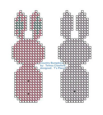 Country Bumpkins Bunnies Pattern